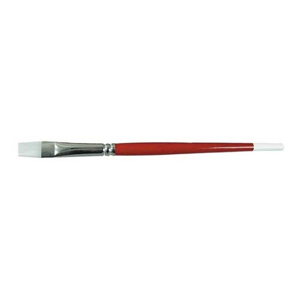 Size 10 Taklon Flat Artist Brush, PK12
